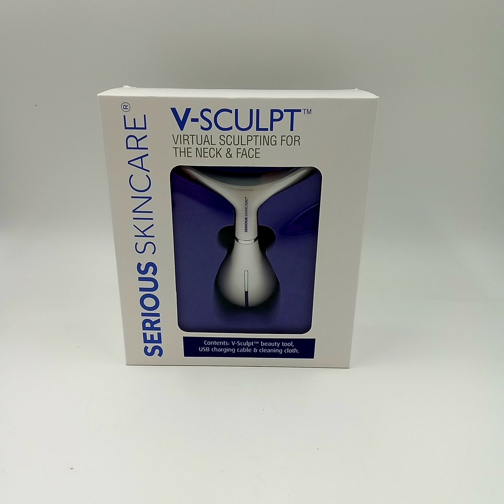 Serious Skincare V-Sculpt Beauty Tool - White